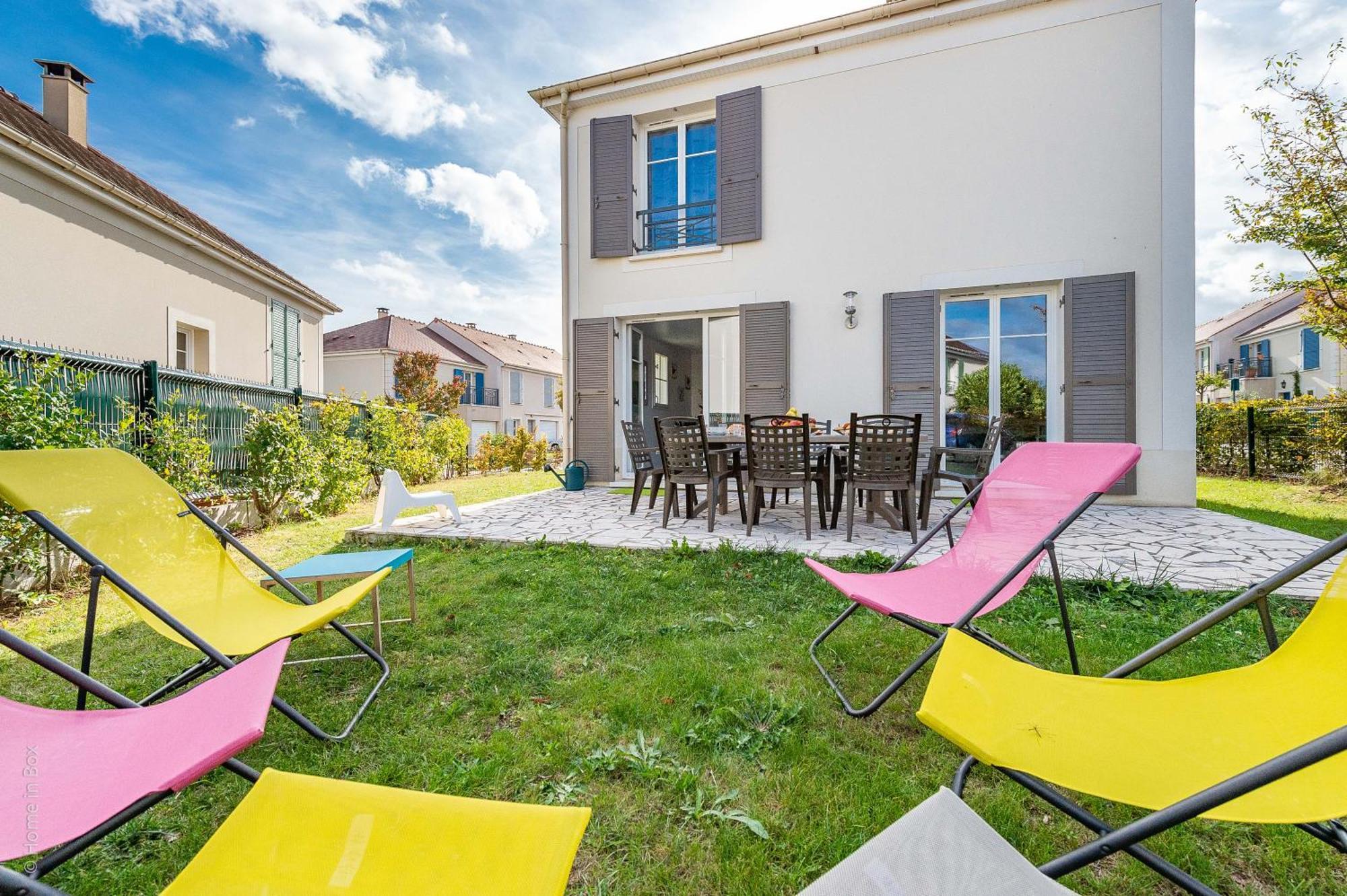 Gite La Villa Omagny Paris Marne-La-Vallee Exteriér fotografie